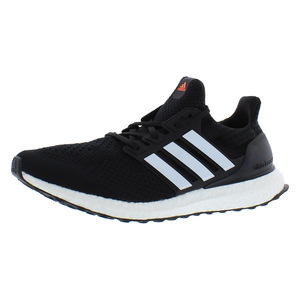 Scarpe Adidas Ultraboost 5.0 DNA da Uomo, Taglia 10.5, Colore: Nero/Arancione Solare/Bianco - Product Image 1