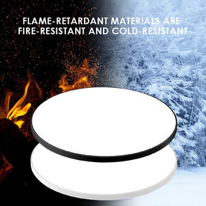 现代超薄发光二极管吸顶灯16-40w亚克力覆盖聚氯乙烯主体6000K CCT彩色家庭办公室餐厅卧室内部 - Product Image 4