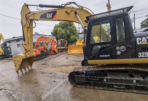 Japón de segunda mano Caterpillar 325D Usado Excavadora hidráulica sobre orugas Maquinaria original Excavadora para la venta - Product Image 3