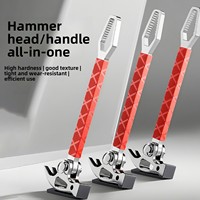 Marteau à griffes et clé multifonctionnel 2-en-1 réglable de 29 cm, de qualité industrielle, haute dureté, fabriqué en Chine