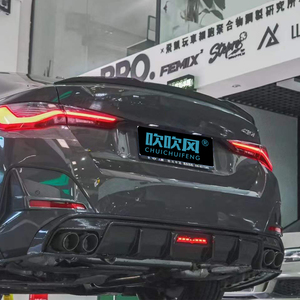 Difusor de Parachoques Trasero de Carbono con Luces de Freno LED para <span class=keywords><strong>BMW</strong></span> G26 M <span class=keywords><strong>Sport</strong></span> 420i <span class=keywords><strong>430i</strong></span> 440i 2020-2026, 51128079598 - Product Image 3