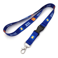 Lanière personnalisée OEM, vente en gros d'usine, impression par sublimation de n'importe quel logo ou texte, sangle de cou, porte-badge, fabricant promotionnel en gros