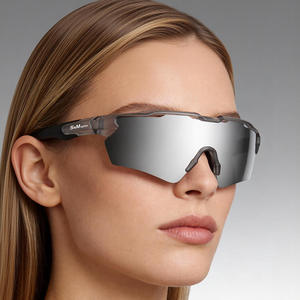 Gafas de Sol de Ciclismo con <span class=keywords><strong>Lentes</strong></span> Polarizadas Fotocromáticas y Espejo, con Correa Ajustable <span class=keywords><strong>para</strong></span> Deportes al Aire Libre, Ciclismo de Carretera - Product Image 4