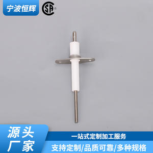 <b>Replacement</b> Ignition Needle And Flame Sensor For Gas Cooktop Model 175592 Part Number Hf 077 Embedded Installation - Product Image 2