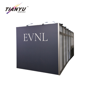 High Quality Customized Simple <strong>Shell</strong> <strong>Scheme</strong> Modular Trade Show Exhibition <strong>Booth</strong> Design 3x6 for Clothing Brand - Product Image 3