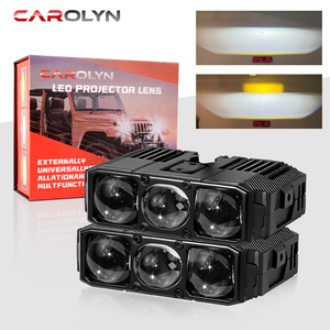 Lentes de Proyector Láser LED de Alta Luminosidad 3000K 6000K, Faros Antiniebla para Luces LED de Conducción Todoterreno de 80W y 3 Pulgadas, Luces Auxiliares de Trabajo - Product Image 6