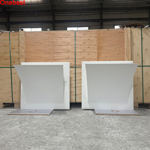 Ensemble de toilettes et de lavabo <span class=keywords><strong>en</strong></span> surface solide blanche pour villa, maison, salle de bain, taille standard, lavabo <span class=keywords><strong>en</strong></span> stock - Product Image 3