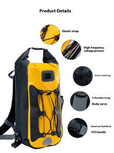 Custom Large Capacity Multi-functional Outdoor Backpack Waterproof Pvc Material Mountaineering Hiking Swimming Drifting <b>Bags</b> - Product Image 5