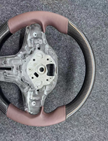Volant en fibre de carbone LCI pour F10 F12 F30 F90 G05 G20 G80 G82 E46 E60 E90 E92 M3 M4 M5 M6 X5 X6, personnalisation possible