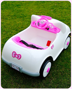 Scooter Eléctrico para Niños, Pequeño, con Diseño de Gato KT, Cuatro Ruedas, Control Remoto, Puede Sentarse y Balancearse, Lindo Auto de Juguete para Niños y Niñas - Product Image 6