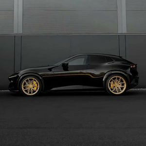 Rines Monobloque Forjados en Oro de 1 Pieza, 5x112 5x120, Compatibles con Porsche, Audi, Mercedes AMG GT, Lamborghini, Rines de Aleación de Carreras Personalizados - Product Image 6