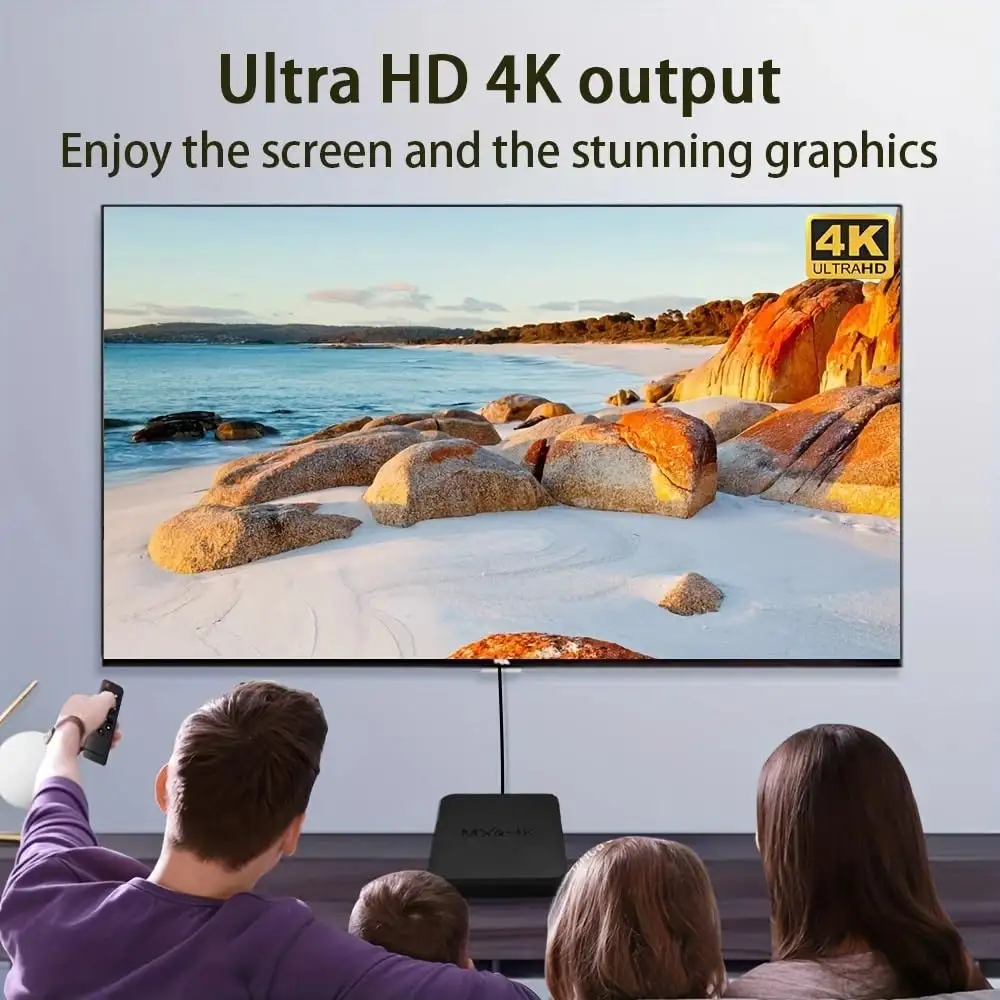 Gaxever Neueste HD 4K TV Box MX Q PRO 5G Version Android 11.0 mit 2G RAM 16G Rom WLAN 2.4GHz