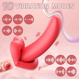 Jouet sexuel pour femmes, langue qui lèche le clitoris, masturbation féminine, stimulation du point G, clitoris, télécommande, grosse langue qui lèche, vibrateur - Product Image 2
