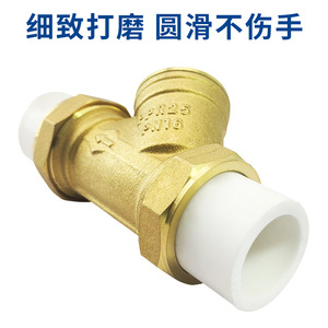 Vanne filtrante de type Y SENFM en PPR, filtre à eau chaude pour système de plomberie - Product Image 4