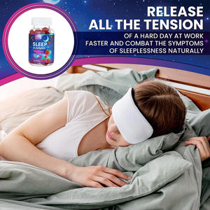 Gomitas de melatonina para dormir orgánicas de Etiqueta Privada, gomitas de vitaminas para dormir mejor, gomitas veganas - Product Image 3