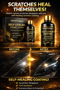 GRAPHONEX 12H น้ำยาเคลือบเซรามิกปรับระดับเองได้ 60 มล. สำหรับปกป้องสีรถยนต์แบบมืออาชีพ สำหรับรถยนต์ใหม่และเก่า คุณสมบัติกันน้ำขั้นสูง - Product Image 5