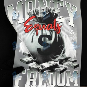 Bán buôn tùy chỉnh thiết kế đường phố Pet Plastisol truyền nhiệt T-Shirt vải có thể giặt màn hình không thấm nước kỹ thuật in ấn đã sẵn sàng - Product Image 1