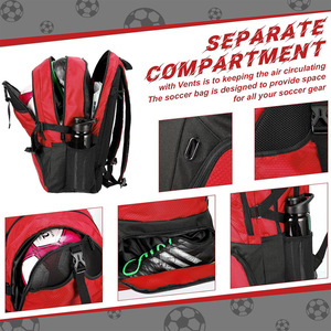 Designs Travel Gym Sport Football Backpack Fashion Multifunctional Boy <b>Basketball</b> Storage Backpack For <b>Outdoor</b> Sports - Product Image 2