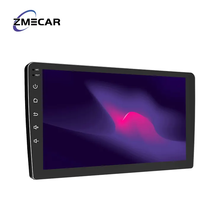 Pemutar DVD stereo mobil, 2k QLED 1 din 2 din android 10 7 9 inci panel sentuh kepala unit 64 stereo DVD carplay android radio mobil 10 inci 8 core