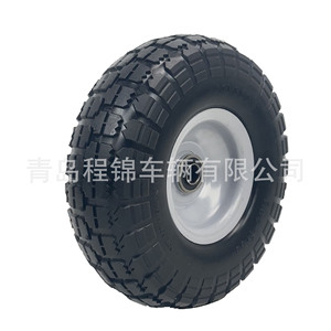Roue pleine Qingdao Chengjin 4.103.50-4 pour chariot de jardin, tondeuse à gazon, brouette - Product Image 4