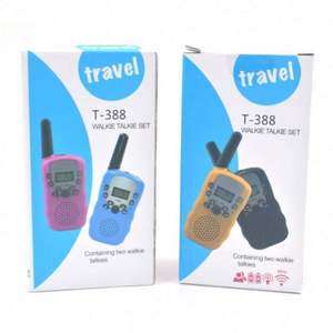 Walkie Talkies de Plástico para Niños, 0.5W, Radio Electrónica Portátil, Intercomunicador de Voz, Pantalla LCD, Juguete para Exteriores, Navidad, Año Nuevo, Cumpleaños - Product Image 4