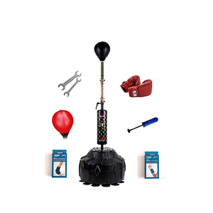ZHOYA SPORT <span class=keywords><strong>Sac</strong></span> <span class=keywords><strong>de</strong></span> <span class=keywords><strong>frappe</strong></span> autoportant 360 Reflex, écologique, noir, avec remplissage eau et sable - Product Image 1