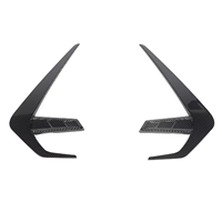 Pour BMW 2018-2024 M8 F91 F92 F93 Aérations latérales de garde-boue en fibre de carbone sèche Accessoires de modification extérieure
