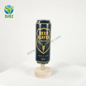 Nuovo Design personalizzato può stile maniglie per rubinetti per birra manico per rubinetto per birra in legno puntale per rubinetto per birra