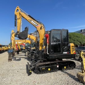 Modèle le plus vendu, économique, écologique, coupleur rapide, excavatrices Sany SY60 d'occasion pour projets de construction - Product Image 1