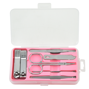 New 7pcs của công cụ sửa chữa móng tay dễ thương phim hoạt hình làm móng chân công cụ nhà di động Nail Clipper <span class=keywords><strong>Set</strong></span> làm móng chuyên nghiệp - Product Image 4