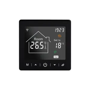 Oshland M2 akıllı termostat CE/ROHS sertifikalı tuya termostat Alexa google ev wifi kazan yerden ısıtma oda termostatı