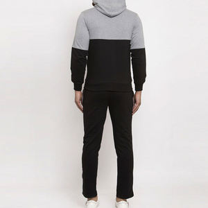 Ensemble de survêtement d'hiver pour homme en molleton technique de luxe 100% coton, respirant, lourd, fermeture à cordon, service OEM, faible MOQ - Product Image 2