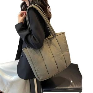 <b>Work</b> Tote <b>Bag</b> for Women Puffer Nylon Purse with Laptop Compartment, Large Shoulder <b>Bag</b> for Travel - Product Image 6