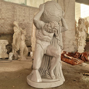 รูปปั้นแอตลาสสแตนเลสสีขาวขนาดเท่าคนจริง ตกแต่งสวน ด้วยเทคนิคการหล่อแบบ 3 มิติ แนวธีมความ<span class=keywords><strong>รัก</strong></span> สำหรับวันชาติ - Product Image 4