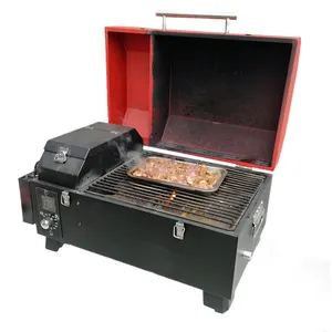 Fumoir à poisson électrique intelligent moderne de qualité supérieure avec commande numérique par bouton, machine à griller au <span class=keywords><strong>bois</strong></span> de pellets pour <span class=keywords><strong>barbecue</strong></span> - Product Image 1