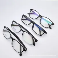 Lot Mixte de Montures de Lunettes Carrées Plein Cadre en TR90 Haut de Gamme Écologiques pour Hommes, Femmes et Étudiants – Lunettes de Lecture Confortables Classiques
