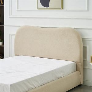 Letto <span class=keywords><strong>matrimoniale</strong></span> king size moderno di lusso bianco con contenitore imbottito, letto singolo imbottito morbido per camera da letto - Product Image 5
