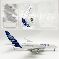 Modèle d'avion Boeing 787/737 sculpté en résine solide à l'échelle 1:130 de 30 cm, avec support, cadeau de collection pour les passionnés d'aviation