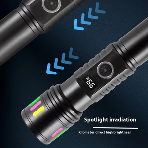 Xinsite <span class=keywords><strong>Mini</strong></span> Tactical LED <span class=keywords><strong>Torch</strong></span> Đèn pin ngoài trời nhôm cơ thể với ánh sáng mạnh mẽ đa thiết bị USB sạc IP65 chứng nhận - Product Image 4