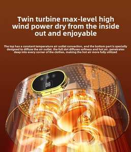 Secadora de Ropa Eléctrica Portátil UV de Diseño Nuevo, Mini Secadora Plegable para Ropa de Bebé para el Hogar - Product Image 6