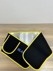 Sabuk olahraga Sauna wanita, ikat pinggang ion perak kantung lilit perut lembut latihan langsing - Product Image 4