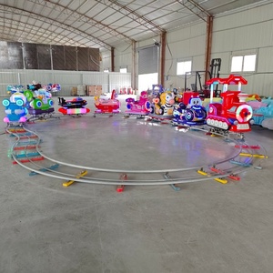 รถไฟรางไฟฟ้าสำหรับเด็กรถไฟขนาดเล็กเที่ยวชมสถานที่ในสวนสนุก - Product Image 4