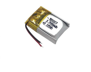 Small size 3,7 V 581013 50mAh flat smart rechargeable LiPo prismatic pouch cell phone lithium-ion polymer battery - Product Image 1