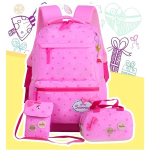 Moda niños encantadora mochila niños <span class=keywords><strong>adolescentes</strong></span> 3 unids/set escuela estudiante bolsas mochila - Product Image 6