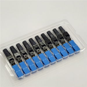 FTTH <b>Drop</b> Cable Pre-Polished Ferrule Field Assembly Connector Fiber Optic Fast Connector SC - Product Image 3