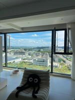 Ventanas Francesas Abatibles de Aleación de Aluminio con Aislamiento Térmico, Doble Vidrio, Diseño a Prueba de Viento y Polvo, Eficiencia Energética, para Hotel
