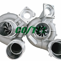 Turbocharger Super Core MGT2260 Stage 2 Upgrade untuk BMW S63 4.4L M5 M8 X5M X6M 841901 841902 841902-5014S