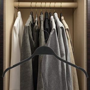 Inspring cao su nhựa móc cho quần áo-tiết kiệm không gian bền quần áo tổ chức cho tủ quần áo - Product Image 2