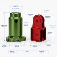 Usinage CNC de pièces non standard en alliage d'aluminium, acier au carbone et acier inoxydable avec des machines à 4 axes, 5 axes et 6 axes