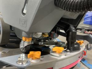 آلة تنظيف الأرضيات المدمجة JB50، أرخص آلة تنظيف أرضيات من المستودع، معدات تنظيف تعمل بالدفع اليدوي مع شهادة CE - Product Image 5